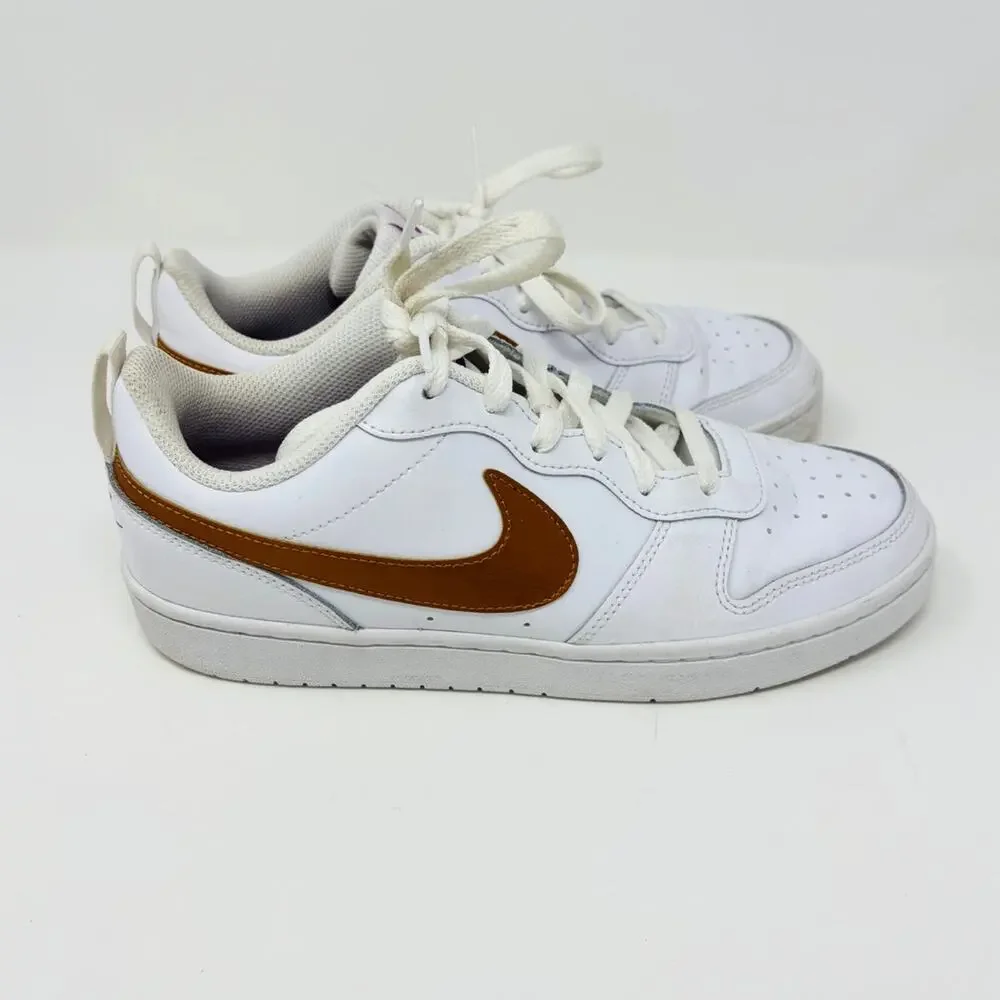 Nike Court Borough Low 2 SE GS White Metallic Copper DQ5970-100